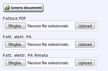 Generazione documenti